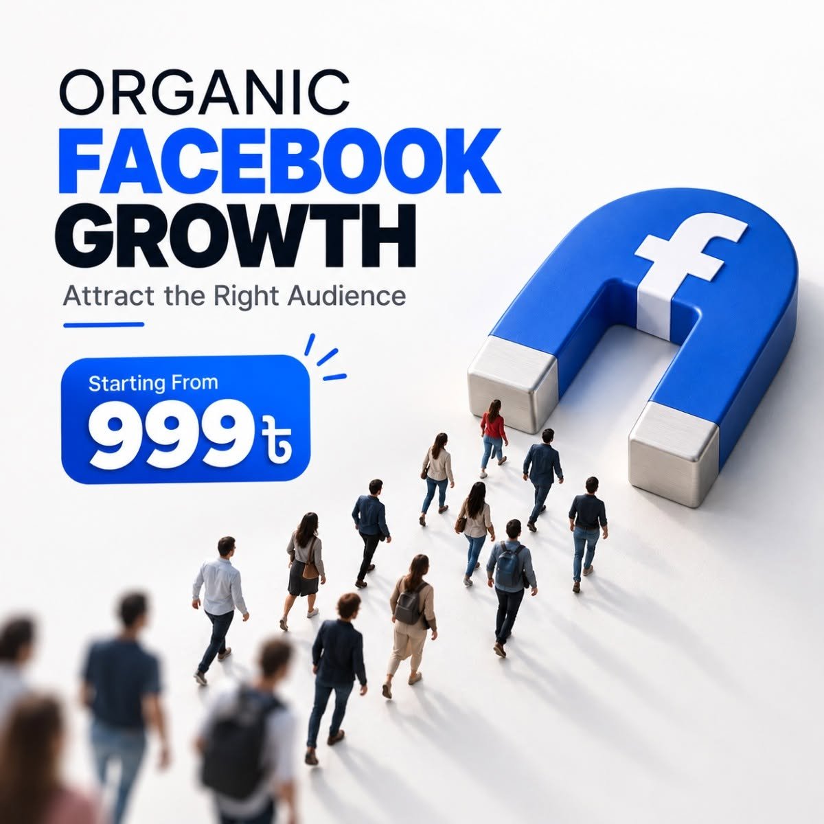 Organic Facebook Growth service cover