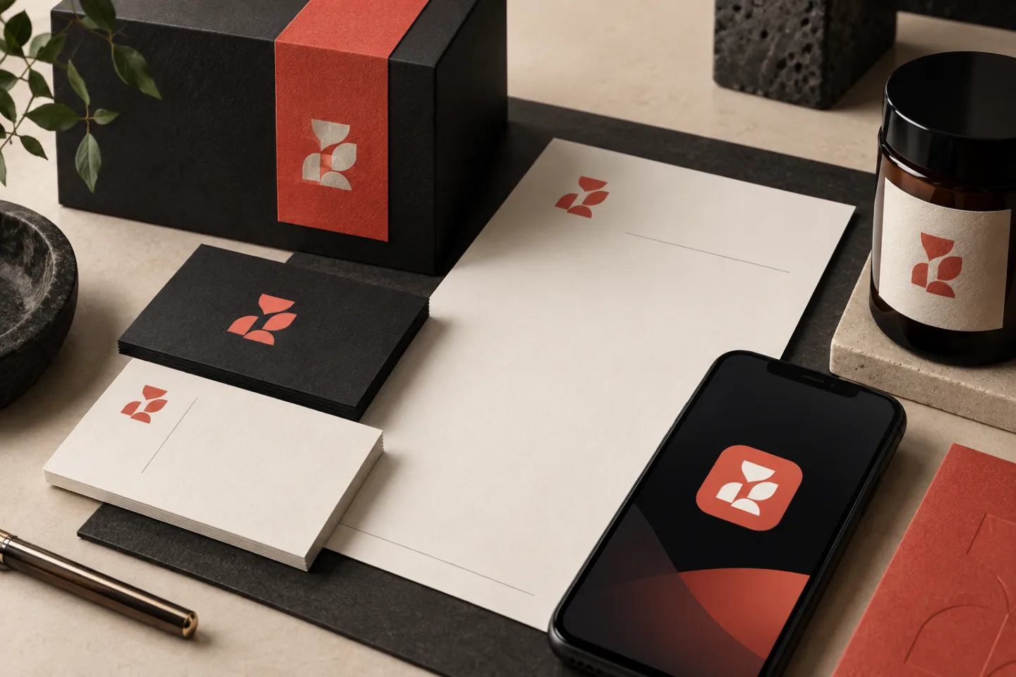 CoreX logo and brand identity design